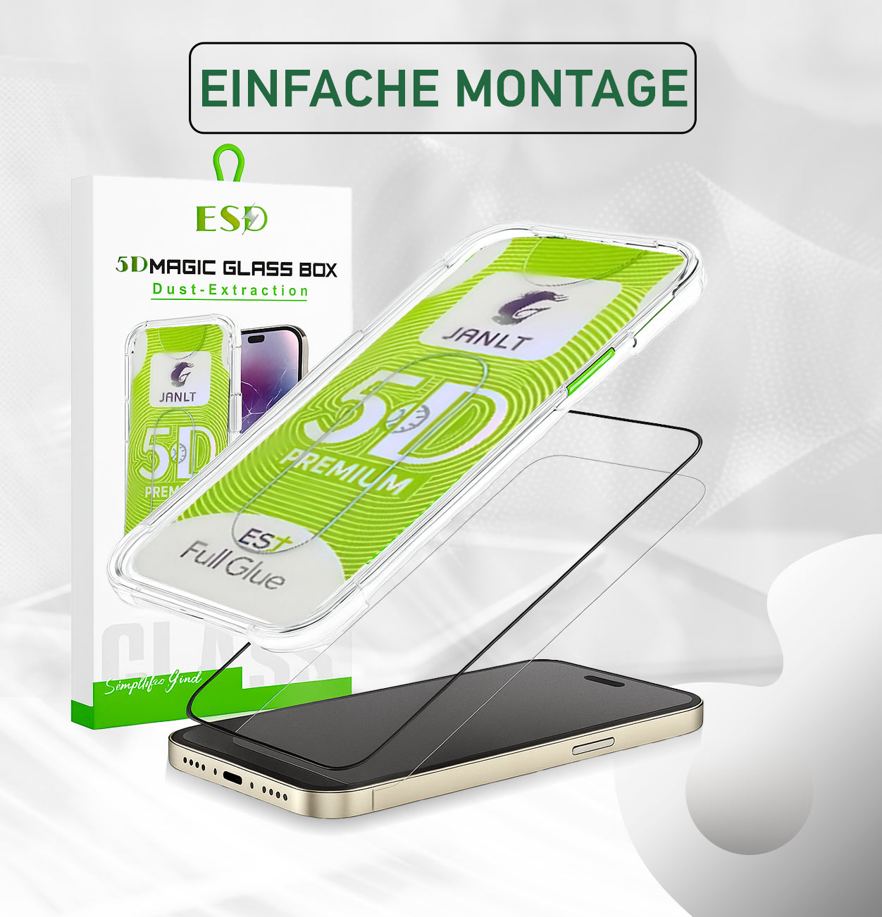 Panzerglas Privacy Schutzfolie kompatibel mit iPhone 11 bis iPhone 16 – Blickschutz Display Glas