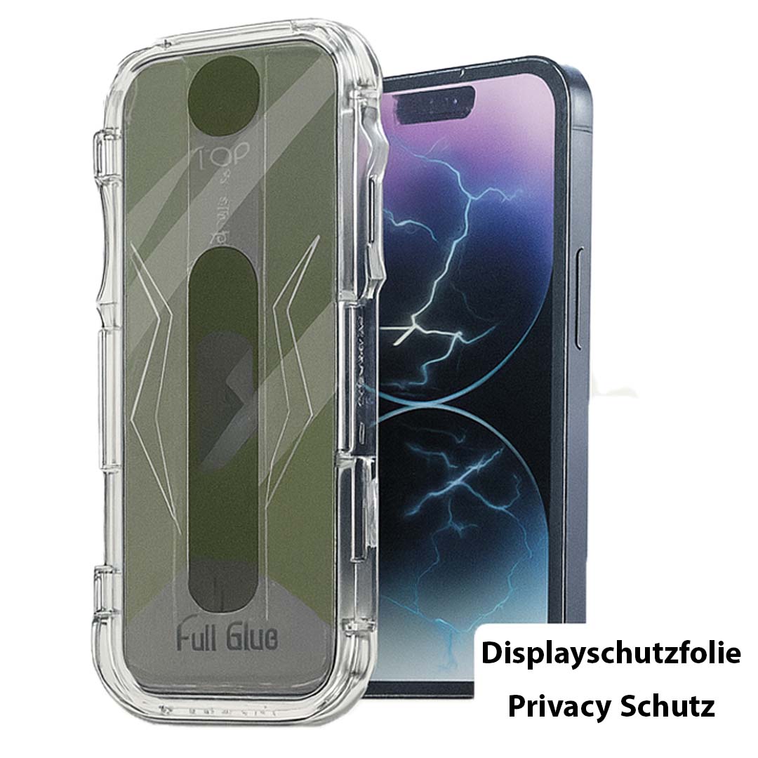 Einfache Montage des Panzerglases kompatibel mit iPhone 11 bis 16