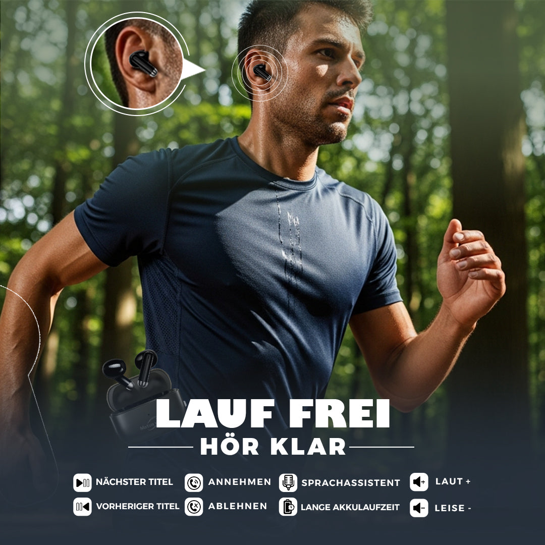 Kabellose In-Ear-Kopfhörer mit Touch-Bedienung