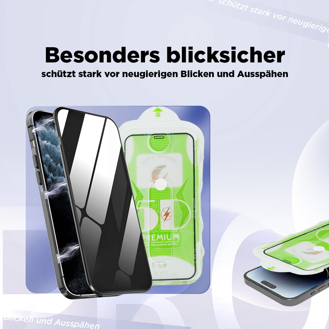 Panzerglas kompatibel mit iPhone 11 bis 16 – Transparentes Schutzglas